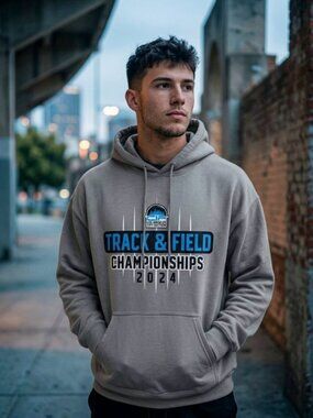 Los Angeles City Section Track & Field Championships 2024 Hoodie Gray XL